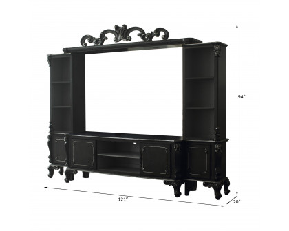 ACME - House Delphine Entertainment Center in Charcoal