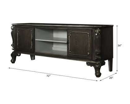 ACME - House Delphine TV Stand in Charcoal