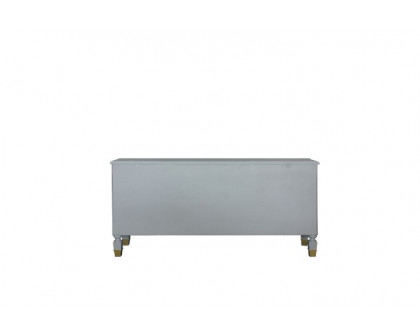 ACME - House Marchese TV Stand in Pearl Gray