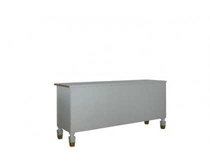 ACME - House Marchese TV Stand in Pearl Gray