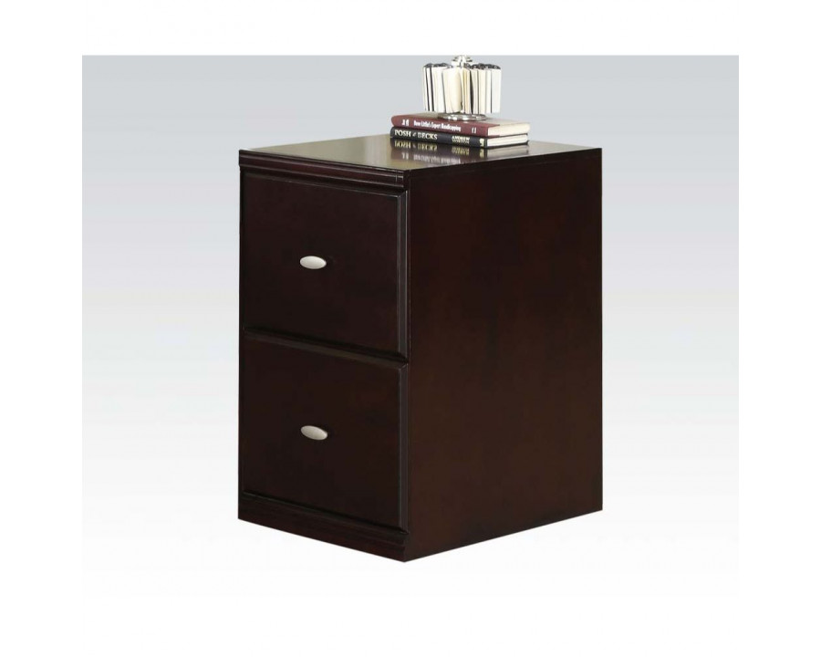 ACME - Cape File Cabinet in Espresso