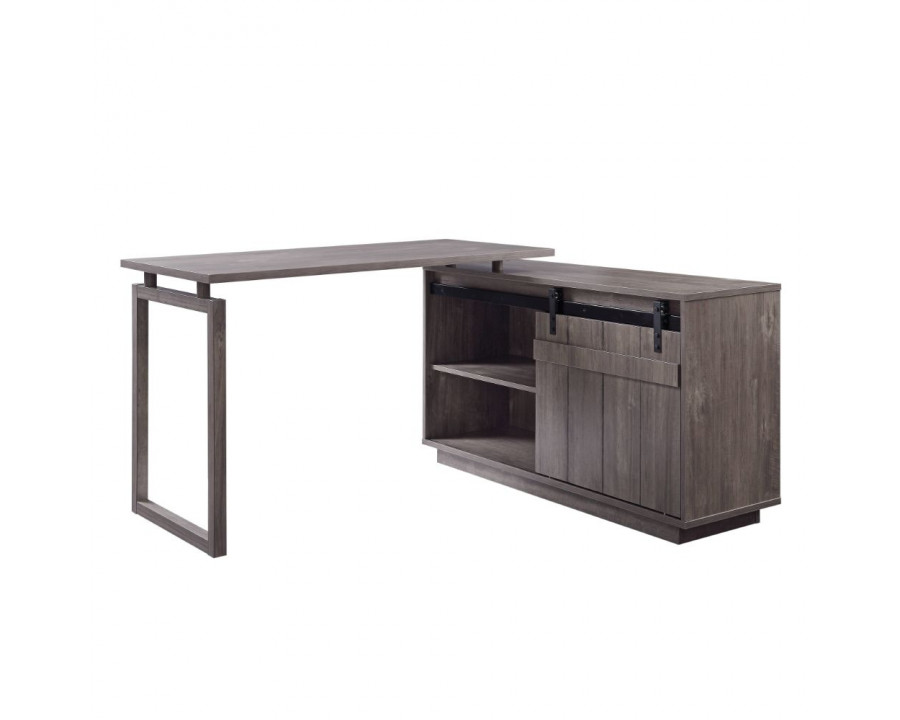 ACME - Bellarosa Writing Desk in Gray Washed (92270)