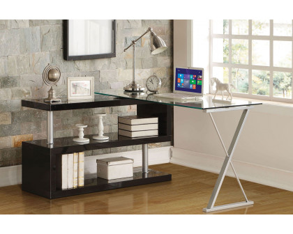 ACME - Buck Writing Desk with Swivel