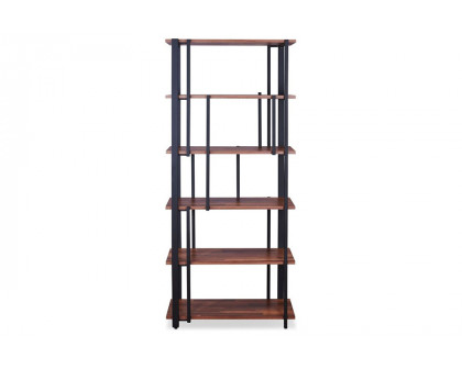 ACME™ Sara Bookshelf - Walnut/Sandy Black (92406)