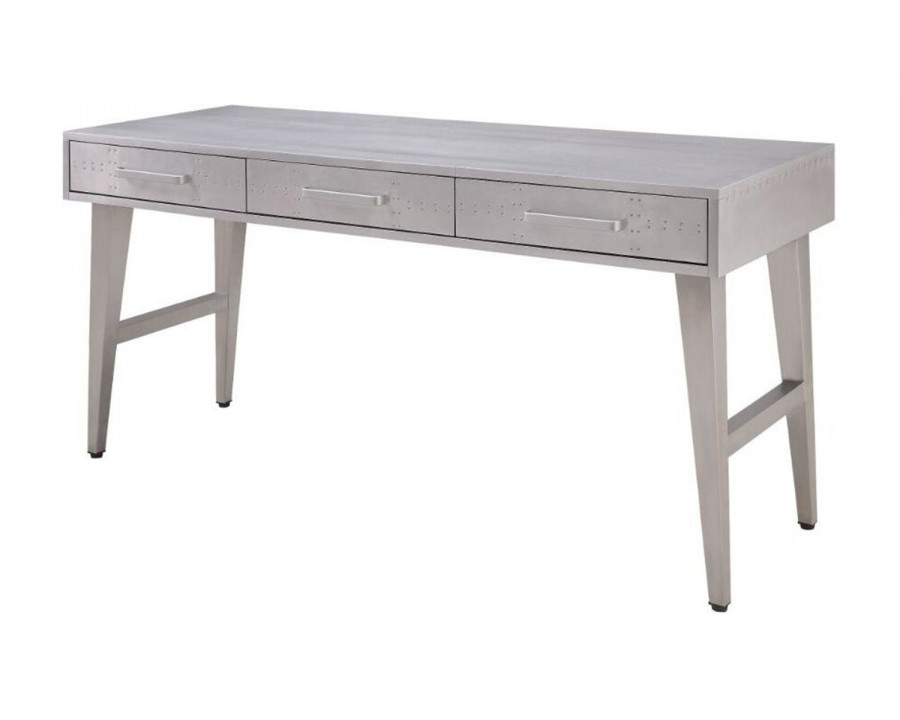 ACME - Brancaster Executive Writing Desk in Aluminum (92426)