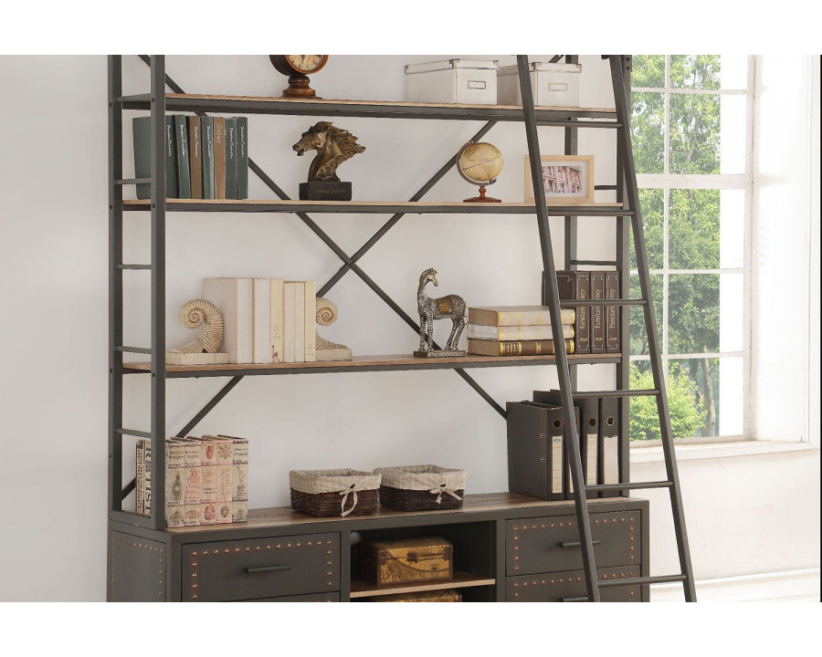 ACME Actaki Bookshelf - Black