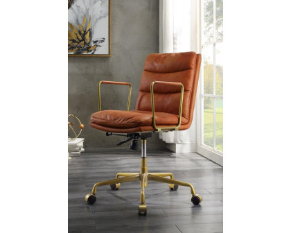 ACME Dudley Office Chair - Rust