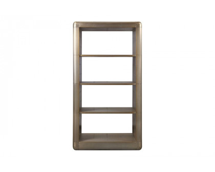 ACME - Jennavieve Bookcase in Gold Aluminum