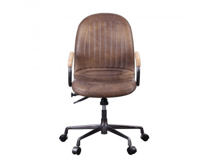 ACME - Acis Executive Office Chair in Vintage Chocolate