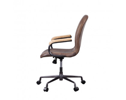 ACME - Acis Executive Office Chair in Vintage Chocolate