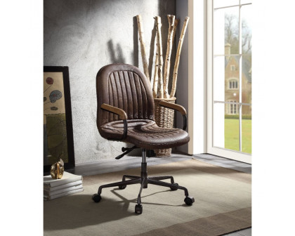 ACME - Acis Executive Office Chair in Vintage Chocolate