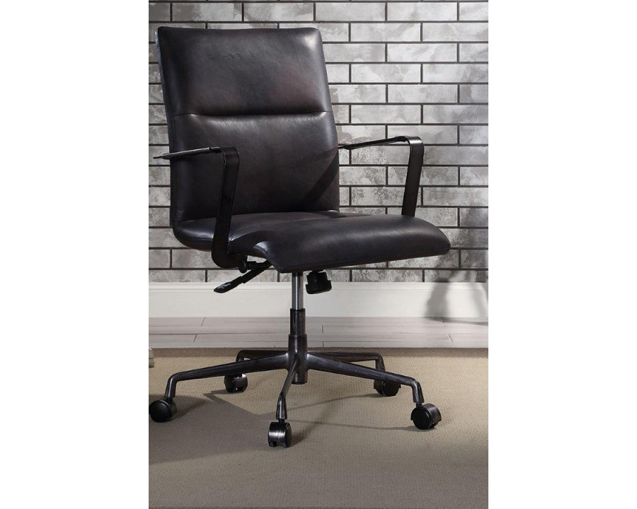 ACME - Indra Top Grain Leather Office Chair