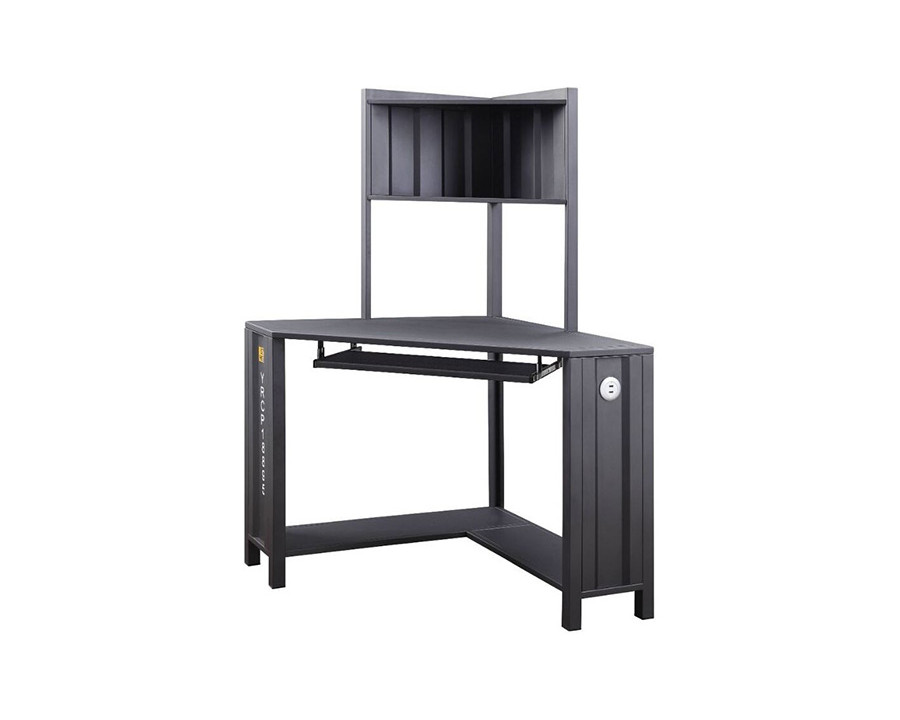 ACME - Cargo Writing Desk with USB in Gunmetal