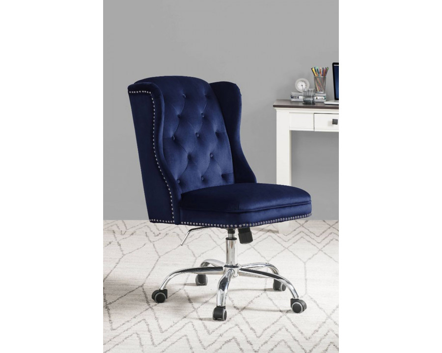 ACME - Jamesia Office Chair in Midnight Blue