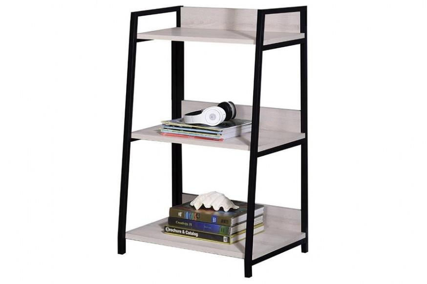 ACME™ Wendral 24"L Bookshelf - Natural/Black, 3-Tier