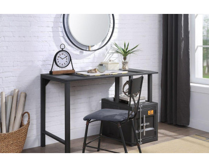 ACME - Cargo Writing Desk in Gunmetal