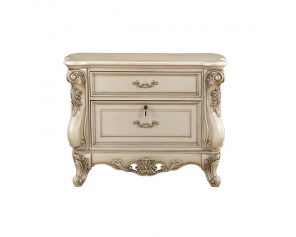 ACME - Gorsedd File Cabinet in Golden Ivory