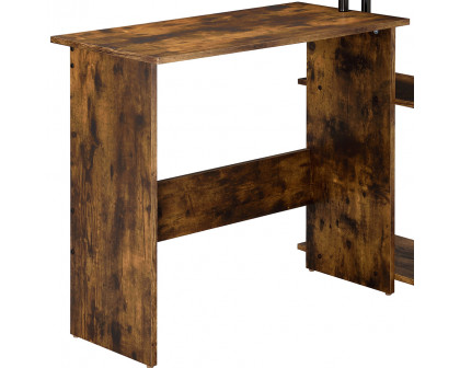 ACME Ievi Writing Desk - Weathered Oak and Black Finish