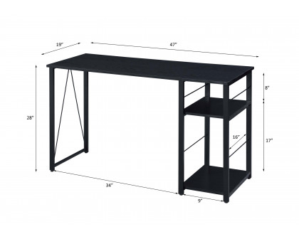 ACME Vadna Writing Desk - Black Finish