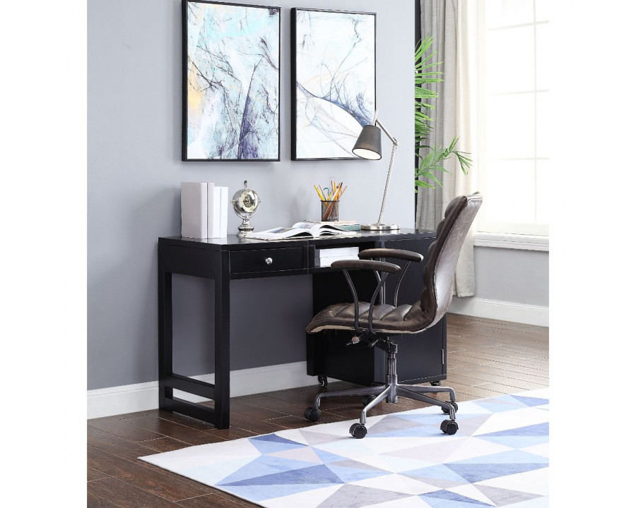 ACME - Kaniel Desk (Convertible) in Black