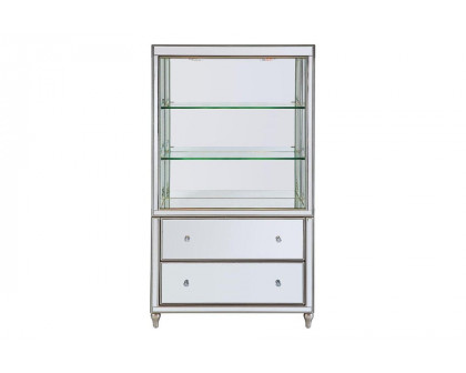 ACME™ Dominic Bookcase - Mirrored