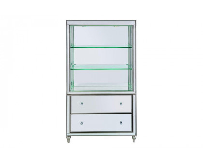 ACME™ Dominic Bookcase - Mirrored