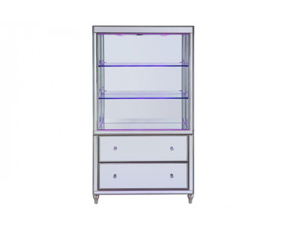 ACME™ Dominic Bookcase - Mirrored