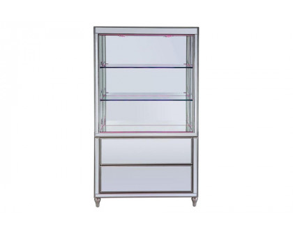 ACME™ Dominic Bookcase - Mirrored