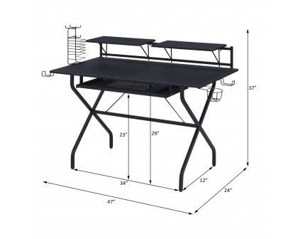 ACME - Hartman Gaming Desk in Black