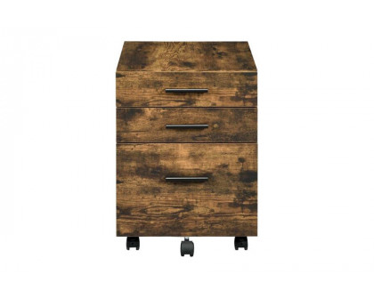 ACME - Abner File Cabinet in Weathered Oak