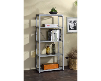 ACME Jurgen Bookshelf - Silver