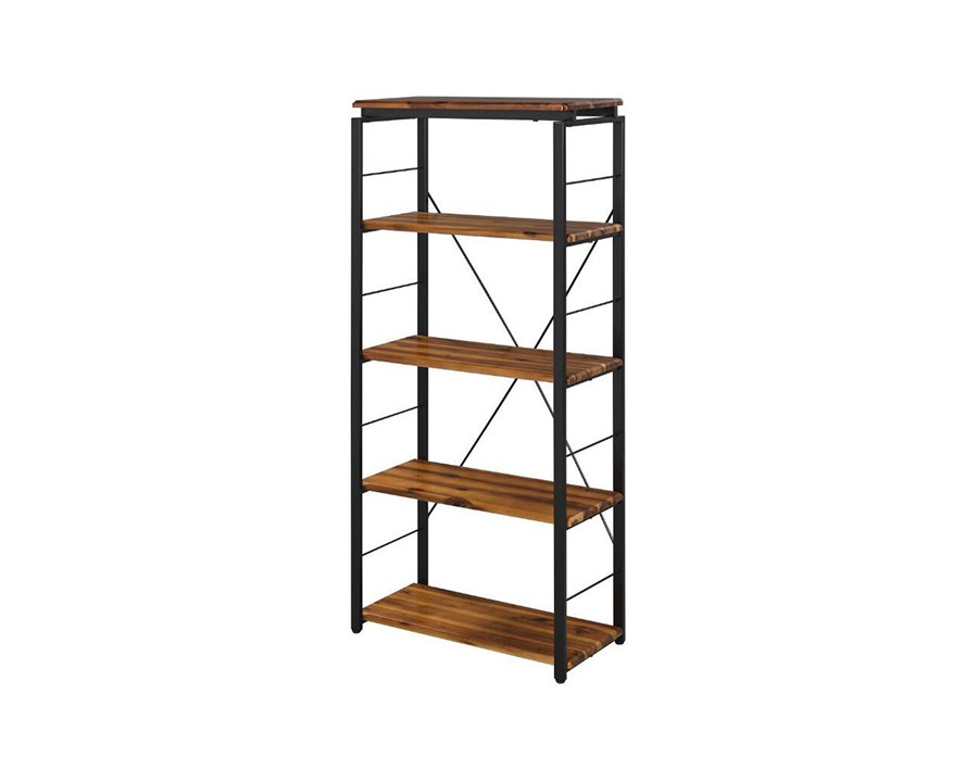 ACME Jurgen Bookshelf - Oak and Black