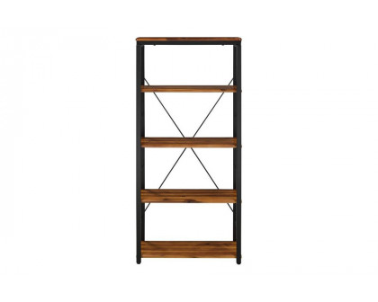 ACME Jurgen Bookshelf - Oak and Black