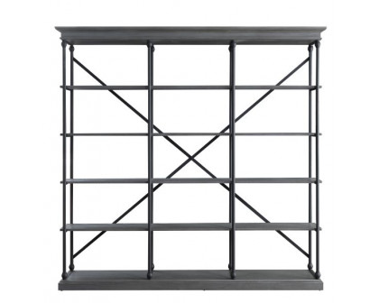 ACME Rukia 84" Bookshelf - Gray/Black