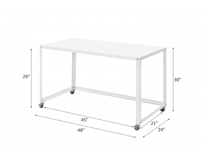 ACME - Arcano Writing Desk in White