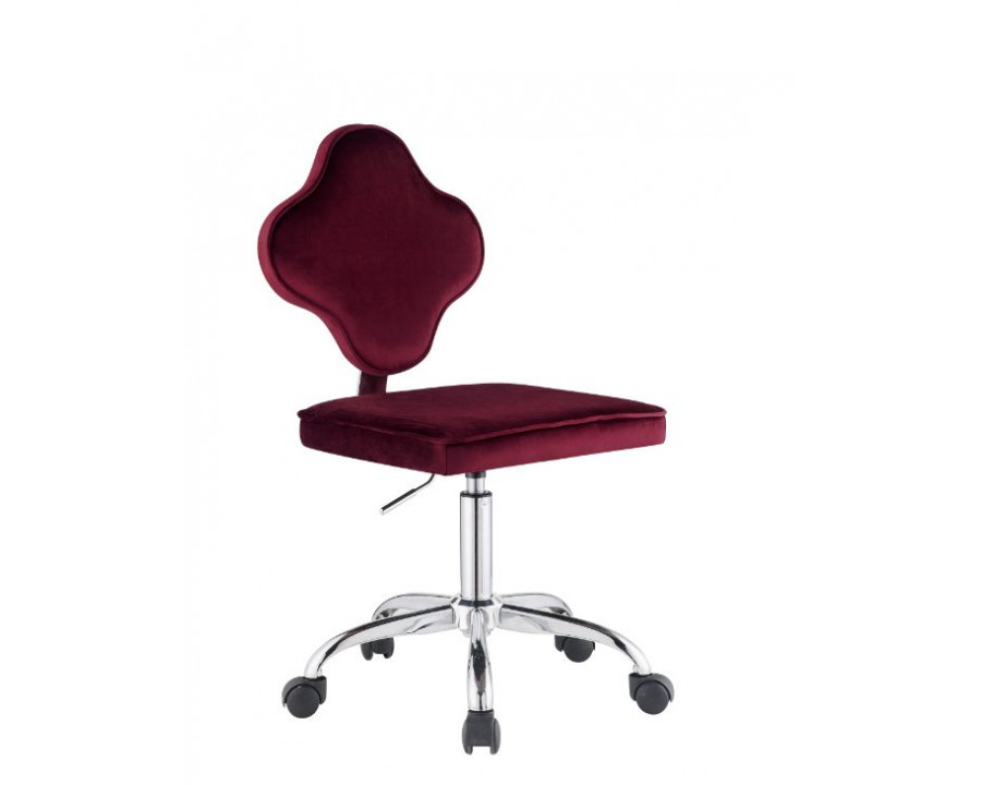 ACME - Clover Office Chair in Red