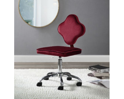 ACME - Clover Office Chair in Red