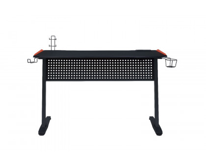 ACME - Dragi Gaming Desk with USB in Black/Red