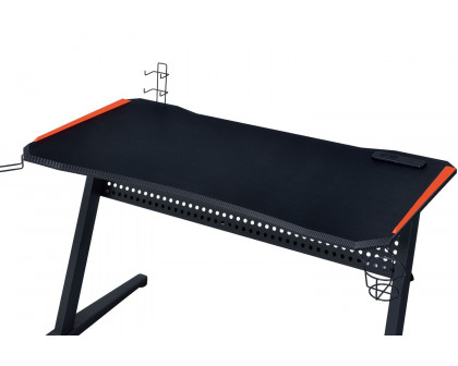 ACME - Dragi Gaming Desk with USB in Black/Red