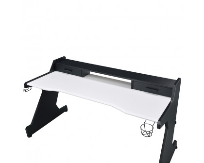 ACME - Bigga Gaming Desk in Black/White