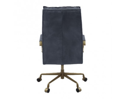 ACME Tinzud Office Chair - Gray Leather