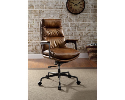 ACME Crursa Office Chair - Sahara Leather