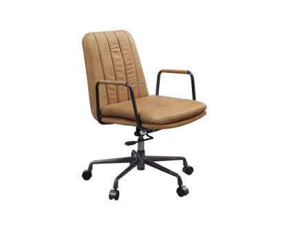 ACME Eclarn Office Chair - Rum Top Grain Leather