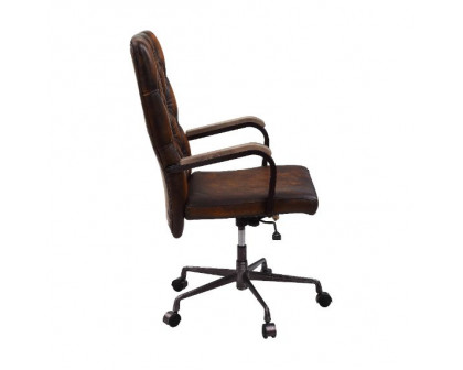 ACME - Noknas Office Chair in Brown