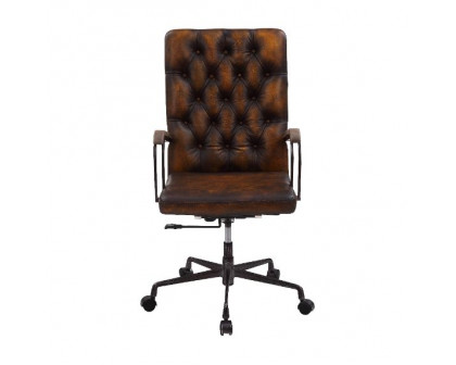 ACME - Noknas Office Chair in Brown