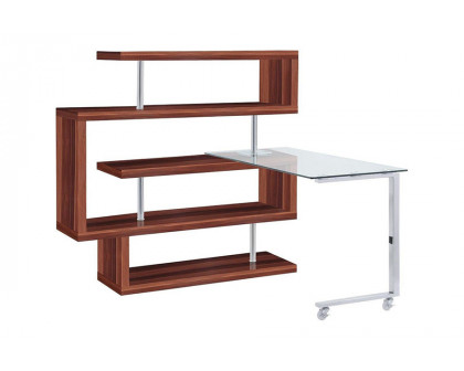 ACME - Raceloma Writing Desk with Shelf