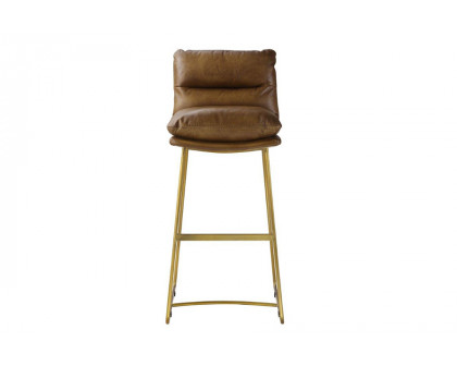 ACME - Alsey Bar Chair in Saddle Brown