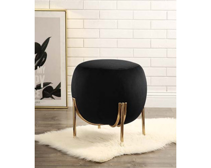 ACME™ Spraxis Ottoman - Black Corduroy