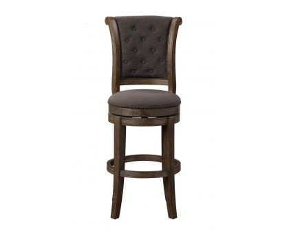 ACME Glison Bar Chair (Set of 2) - Charcoal Walnut