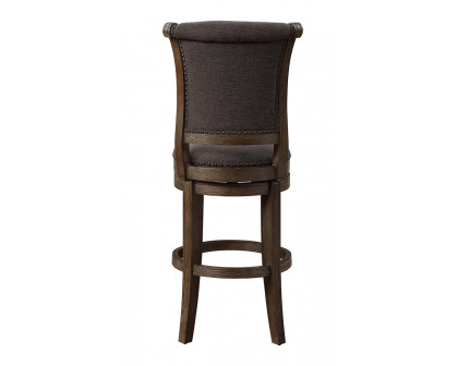 ACME Glison Bar Chair (Set of 2) - Charcoal Walnut